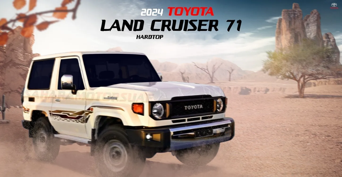 2024 Toyota Land Cruiser 71 SWB V6 4.0L 4WD 7-Seater Manual Transmission - Euro 4 | Sahara Motors Dubai